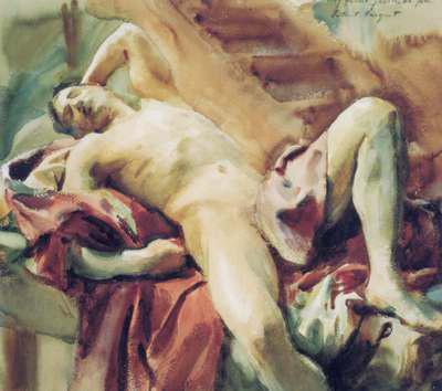 John Singer Sargent ritratto di Nicola D Inverno